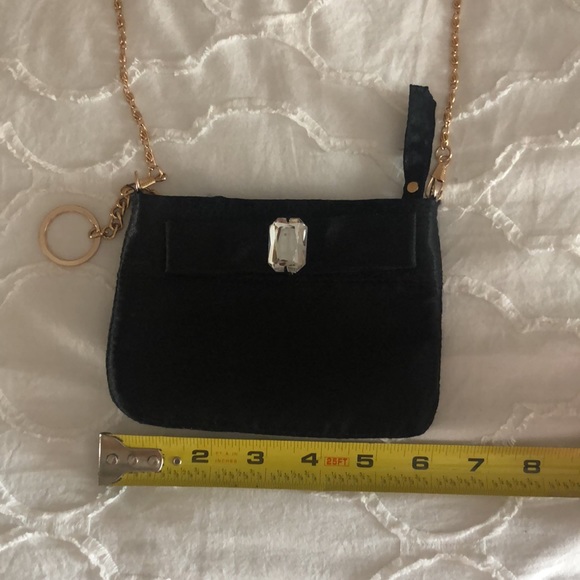 Mini Black Zipper Pouch - Picture 4 of 7